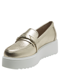 Mocasín Chunky Cuero Mujer