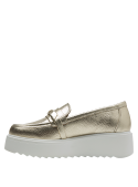 Mocasín Chunky Cuero Mujer