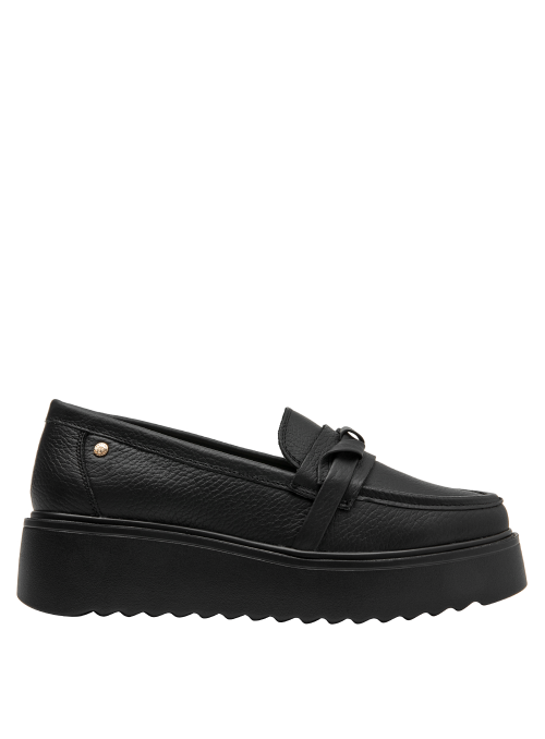 Mocasín Chunky Cuero Mujer