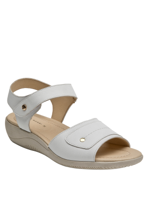 	Sandalia Cuero Mujer