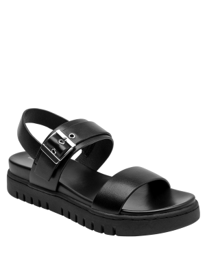 	Sandalia Cuero Mujer