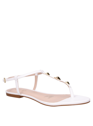 	Sandalia Cuero Mujer