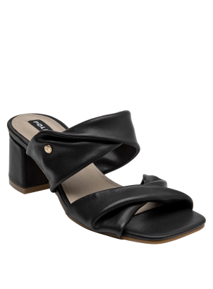 	Sandalia Cuero Mujer