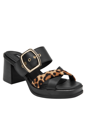 	Sandalia Cuero Mujer