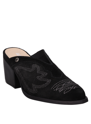 	Zapato Vaquero Cuero Mujer