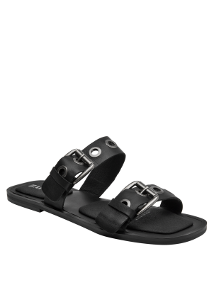 	Sandalia Cuero Mujer