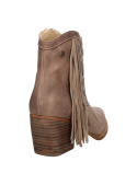 	Botín Vaquero Cuero Mujer