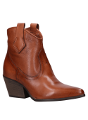 	Botín Cuero Vaquiero Mujer