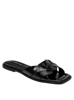 	Sandalia Cuero Mujer