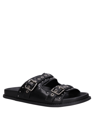 	Sandalia Cuero Mujer