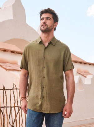 Camisa Peral - Mezcla de Lino