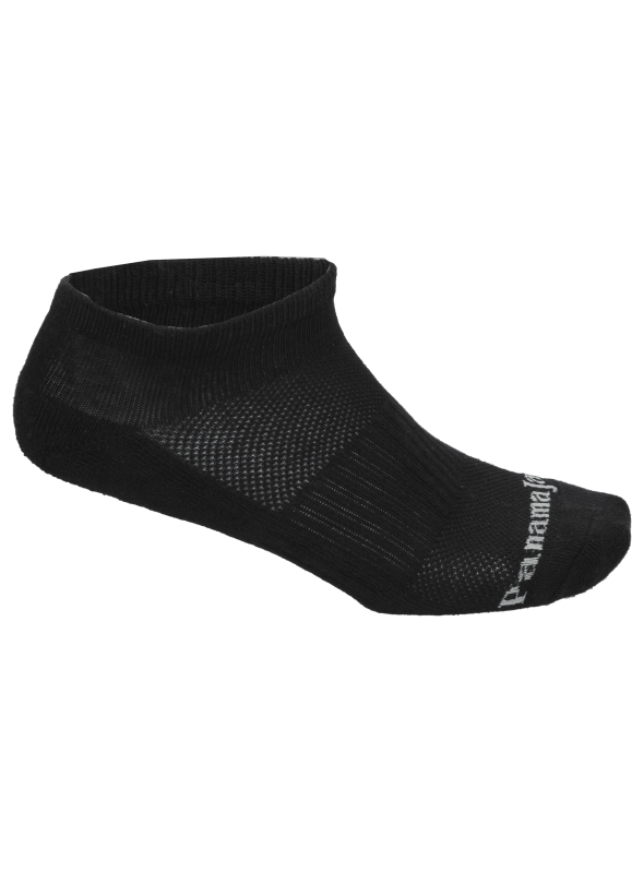 Calcetines unisex en negro ideales para combinar con zapatillas urbanas y jeans.