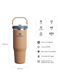 Botella Térmica Flip Straw 2.0 Ash (887 ml)