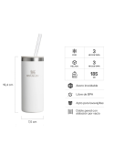 Contenedor de Latas Térmico (296 ml) - BLANCO