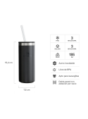 Contenedor de Latas Térmico (296 ml) | NEGRO