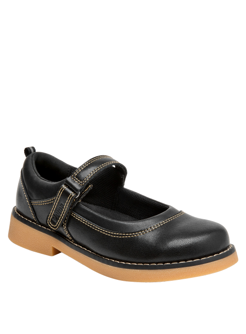 Zapato Escolar Cuero Niña (34 Al 40)