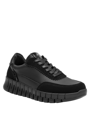 Zapatilla Cuero Mujer