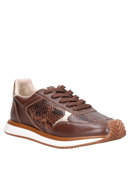 Zapatilla Cuero Mujer