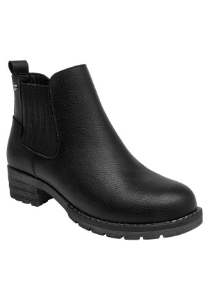 Botín Chelsea Cuero Mujer