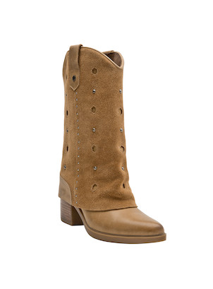 Bota Cuero Mujer