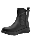botines negros mujer estilo casual para uso diario
