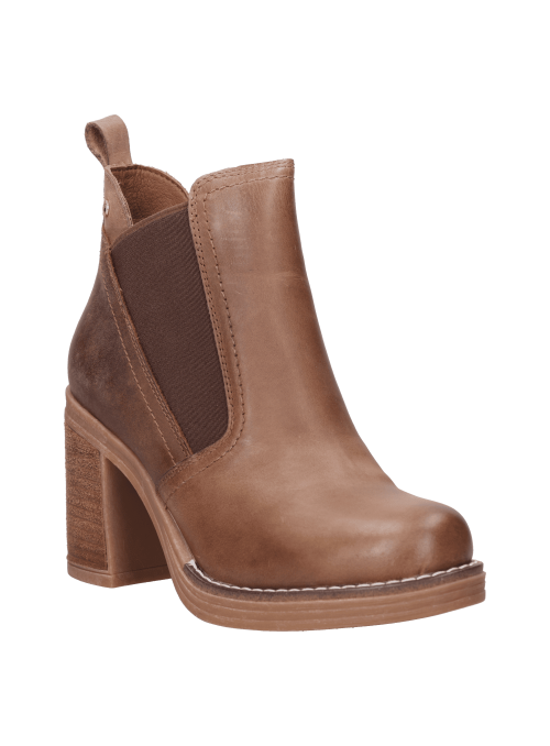 Botín Chelsea Cuero Mujer