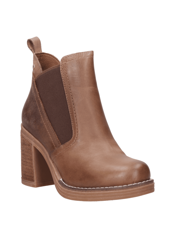 Botín Chelsea Cuero Mujer