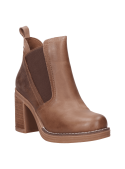 Botín Chelsea Cuero Mujer