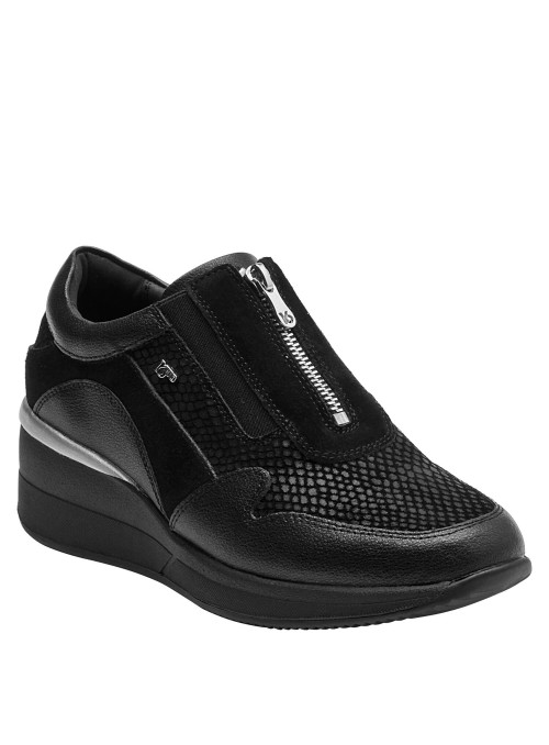 Zapatilla Cuero Urbana Mujer