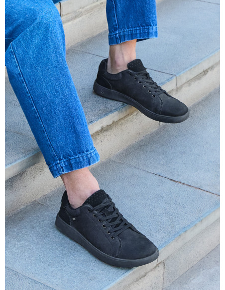 Zapatilla Cuero Hombre - Barefoot