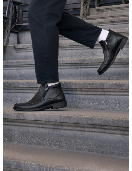 Botín Cuero Hombre