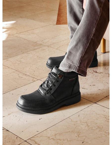 Botín Cuero Hombre - WATER REPELLENT