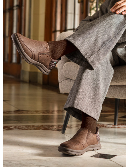 Mocasín Cuero Hombre EASY FIT