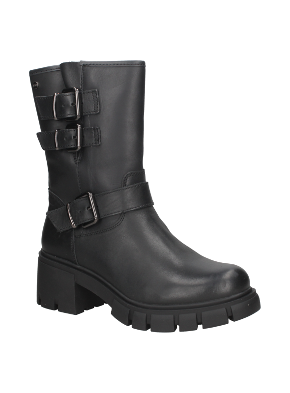 Bota Biker Cuero Mujer