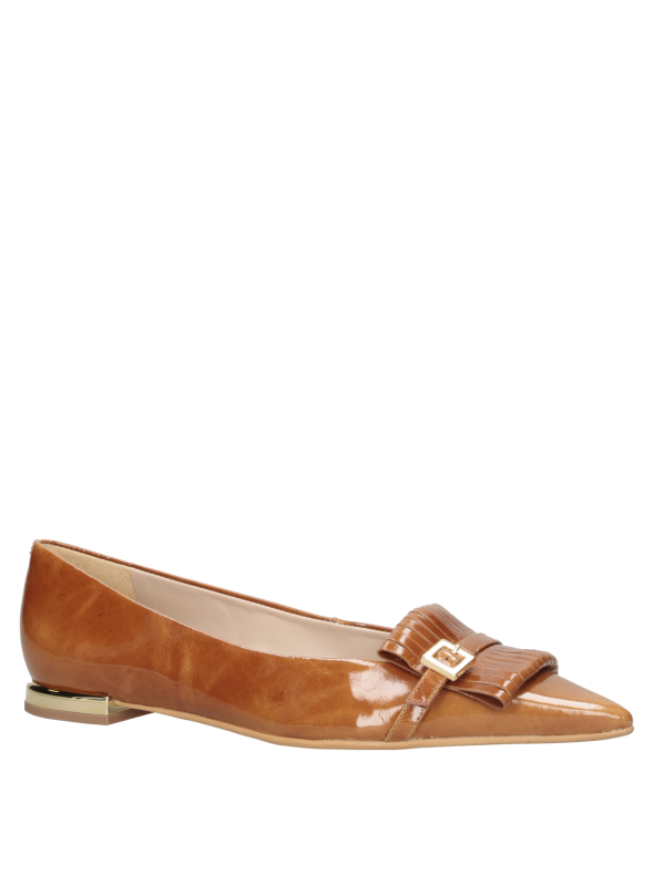 Ballerina Cuero Mujer