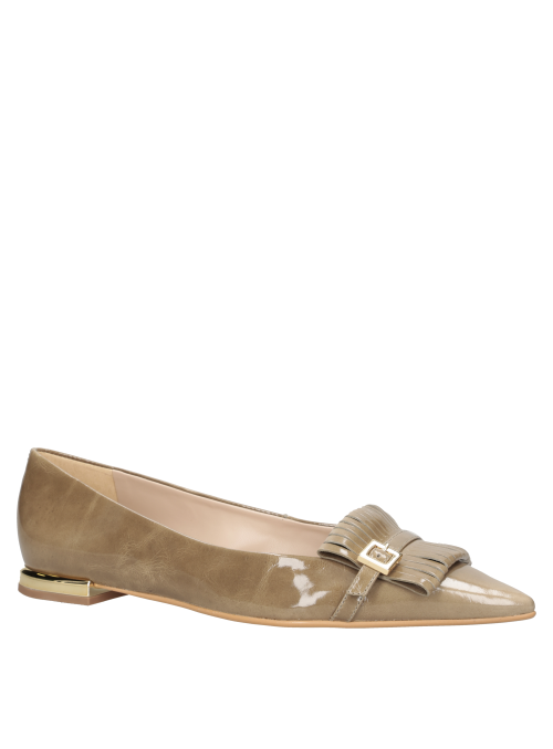 Ballerina Cuero Mujer