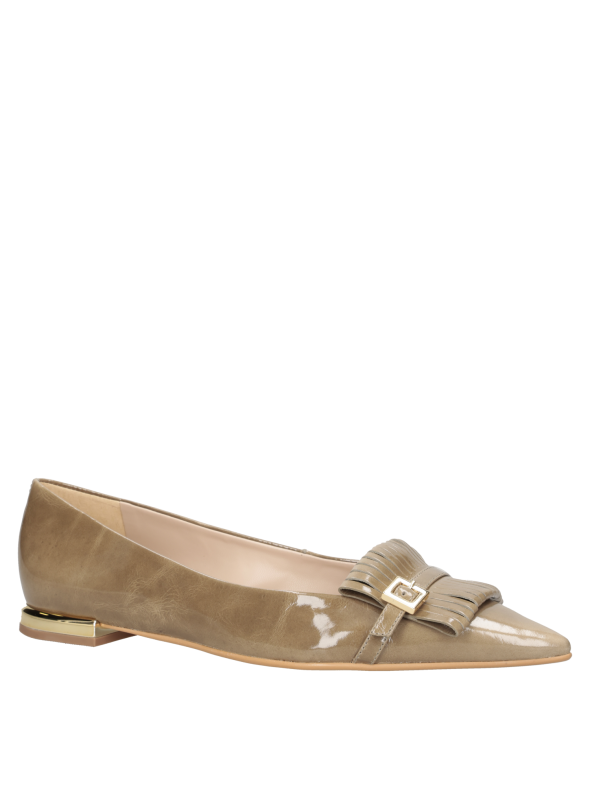 Ballerina Cuero Mujer