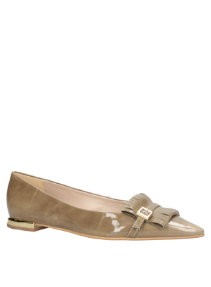 Ballerina Cuero Mujer