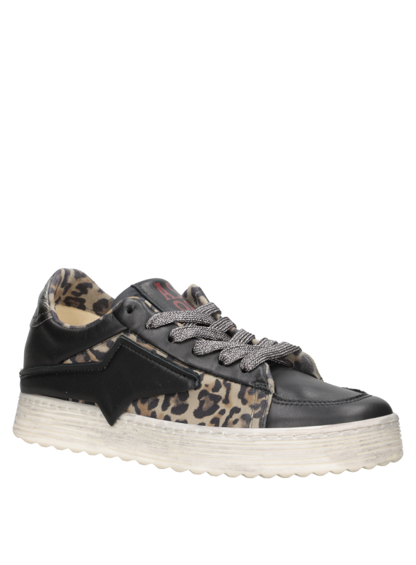 Zapatilla Cuero Mujer