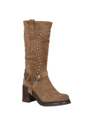 Bota Cuero Mujer