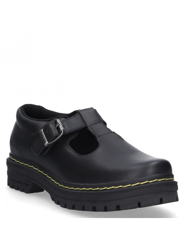 Zapato colegial de mujer E165 Pluma