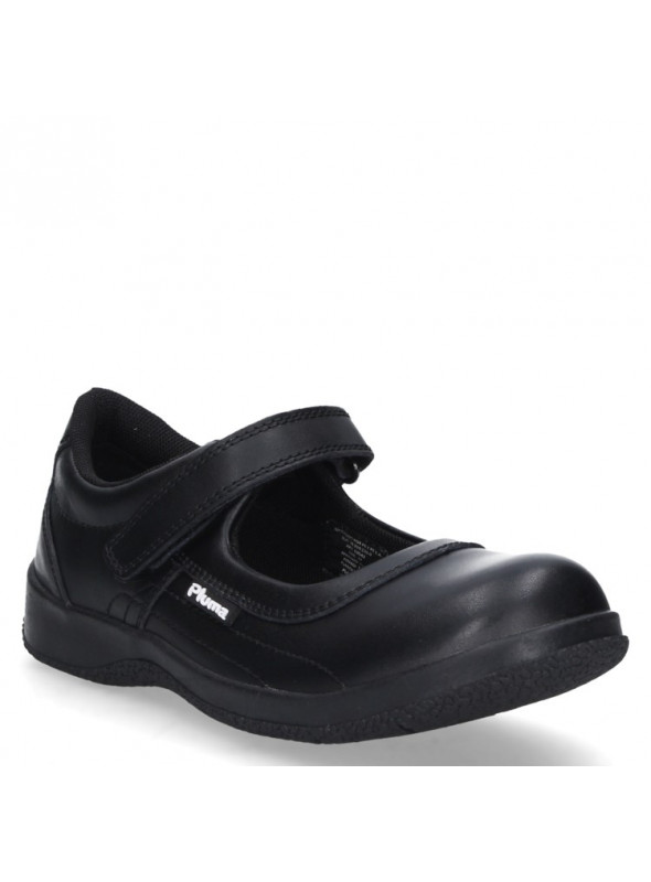 Zapato de Colegio Mujer E042 Pluma negro