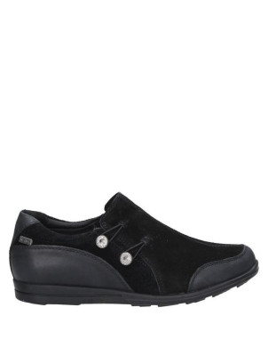 Zapato Mujer Zapato negro casual femenino, ideal para uso diario.