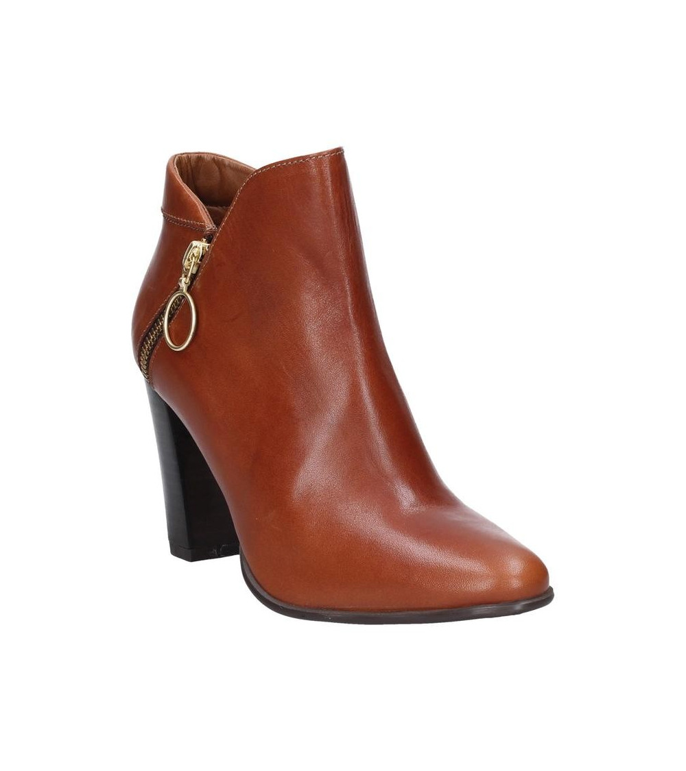 Botin Mujer 3120 Pollini camel