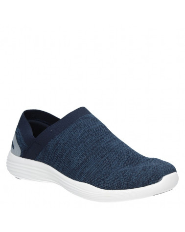 zapatilla azul casual mujer, textil sintético, ligera y anatómica