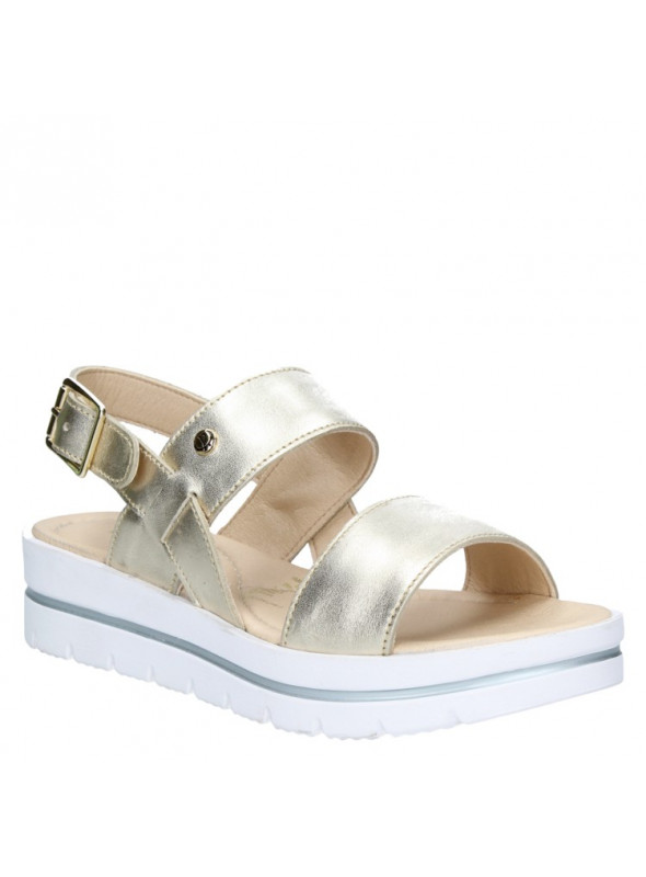 Sandalia Mujer W298 Pollini oro