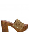 Sandalia Mujer W352 Pollini camel