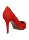 Zapato Mujer W568 Luz Da Lua rojo
