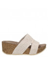 Sandalia Mujer W638 Bruno Rossi beige