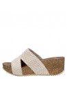 Sandalia Mujer W638 Bruno Rossi beige